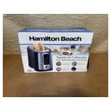 Hamilton Beach Extra-Wide Slot 2 Slice Toaster.