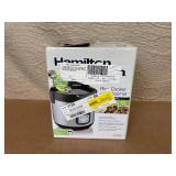 Hamilton Beach Rice Cooker and Food Steamer with Rice Rinser Basket