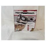 Hamilton Beach Hand Mixer with Attachments in Opened Box