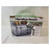 Hamilton Beach 4-Slice Stainless Steel Toaster in Open Box