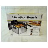 Hamilton Beach Professional-Style Deep Fryer 4.7 Qt Capacity