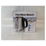 Hamilton Beach Stainless Steel Electric Kettle 1.2 Liter Open Box