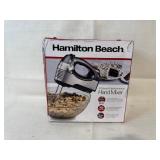 Hamilton Beach 6-Speed Hand Mixer with Attachments in Open Box