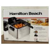 Hamilton Beach Professional-Style Deep Fryer with 3 Baskets, 4.7 Quart Capacity