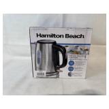 Hamilton Beach Stainless Steel Kettle 1.2 Liter 1500W Sealed Box