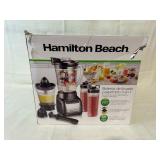 Hamilton Beach 3-in-1 Blend and Juice System with Glass Jar, Juicer, and 2 Travel Jars