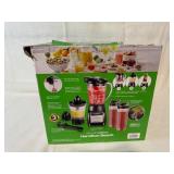 Hamilton Beach 3-in-1 Blend and Juice System with Glass Jar, Juicer, and 2 Travel Jars