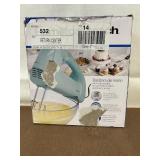 Hamilton Beach 6 Speed Hand Mixer with Snap-On Case