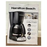 Hamilton Beach 12 Cup Programmable Coffee Maker with Damaged Box