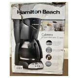 Hamilton Beach 12 Cup Programmable Coffee Maker with Damaged Box