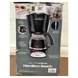 Hamilton Beach 12 Cup Programmable Coffee Maker with Damaged Box