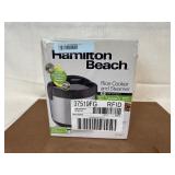 Hamilton Beach 8-Cup Rice Cooker and Steamer with Rice Rinse Basket