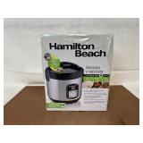 Hamilton Beach 8-Cup Rice Cooker and Steamer with Rice Rinse Basket