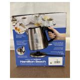 Hamilton Beach Stainless Steel Electric Kettle 1.2L 1500W Auto Shutoff