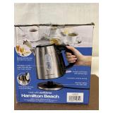 Hamilton Beach Stainless Steel Electric Kettle 1.2L 1500W Auto Shutoff