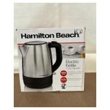 Hamilton Beach Electric Kettle 1 Liter 1500W Stainless Steel