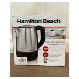 Hamilton Beach Electric Kettle 1 Liter 1500W Stainless Steel
