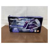 Hamilton Beach Durathon Nonstick Soleplate Iron with Digital Controls