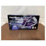 Hamilton Beach Durathon Nonstick Soleplate Iron with Retractable Cord
