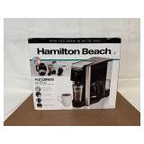 Hamilton Beach FlexBrew Advanced 2-in-1 Coffee Maker in Box
