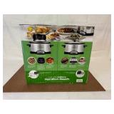 Hamilton Beach 2-in-1 Air Fry Slow Cooker 6 Quart Capacity
