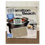 Hamilton Beach 3 Quart Slow Cooker with Glass Lid