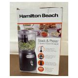 Hamilton Beach Stack & Press 2-Speed Food Chopper 350W