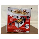 Hamilton Beach 12 Cup Deep Fryer with 3 Liter Capacity, Damaged Box