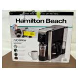 Hamilton Beach FlexBrew Advanced 5-in-1 Coffee Maker in Box