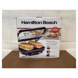 Hamilton Beach Panini Press and Indoor Grill in Open Box