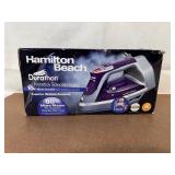 Hamilton Beach Durathon Nonstick Soleplate Iron in Box
