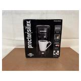 Proctor Silex Single-Serve Coffee Maker in Box