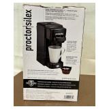 Proctor Silex Single-Serve Coffee Maker in Box