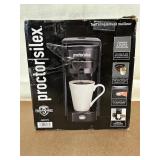 Proctor Silex Single-Serve Coffee Maker in Box
