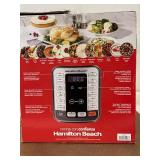 Hamilton Beach QuikCook 8 Quart Pressure Cooker, Not Sealed Box