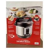 Hamilton Beach QuikCook 8 Quart Pressure Cooker, Not Sealed Box