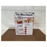 Hamilton Beach Smoothie Blender 40oz 12 Functions in Box