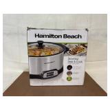 Hamilton Beach Stovetop Sear & Cook 6 Quart Slow Cooker in Box
