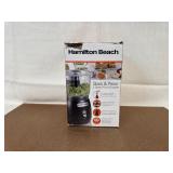 Hamilton Beach Stack & Press 2 Speed Food Chopper in Open Box