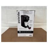 Proctor Silex Single-Serve Coffee Maker in Box