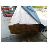 11/16" x 8" Western Red Cedar Bevel Siding – Utility Grade - 4502 Linear Feet