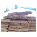11/16" x 8" Western Red Cedar Bevel Siding – Utility Grade - 4502 Linear Feet