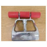 ROBERTS 7.5 in. W x 1.5 in. D Power-Lok Extendible Sheet Vinyl VCT and Linoleum Flooring Roller with Adjustable Handle