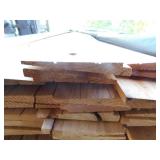 1x8 Western Red Cedar Thick Butt Bevel Siding – Rough Sawn Finish - 348 Linear Feet