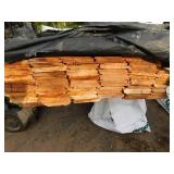 1 x 8 Western Red Cedar Thick Butt Bevel Siding – Rough Sawn Finish - 864 Linear Feet
