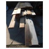 1 x 8 Western Red Cedar Thick Butt Bevel Siding – Rough Sawn Finish - 1,034 Linear Feet