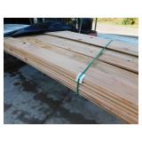1 x 8 Western Red Cedar Thick Butt Bevel Siding – Rough Sawn Finish - 1,034 Linear Feet