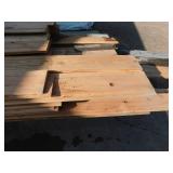 1 x 8 Western Red Cedar Thick Butt Bevel Siding – Rough Sawn Finish - 1,034 Linear Feet