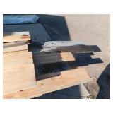 1 x 8 Western Red Cedar Thick Butt Bevel Siding – Rough Sawn Finish - 1,034 Linear Feet