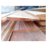 1 x 8 Western Red Cedar Thick Butt Bevel Siding – Rough Sawn Finish - 1,034 Linear Feet